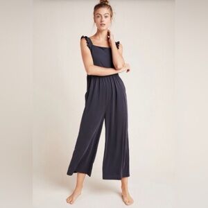Anthropologie Saturday Sunday Billie Micr Ribbed Jumpsuit